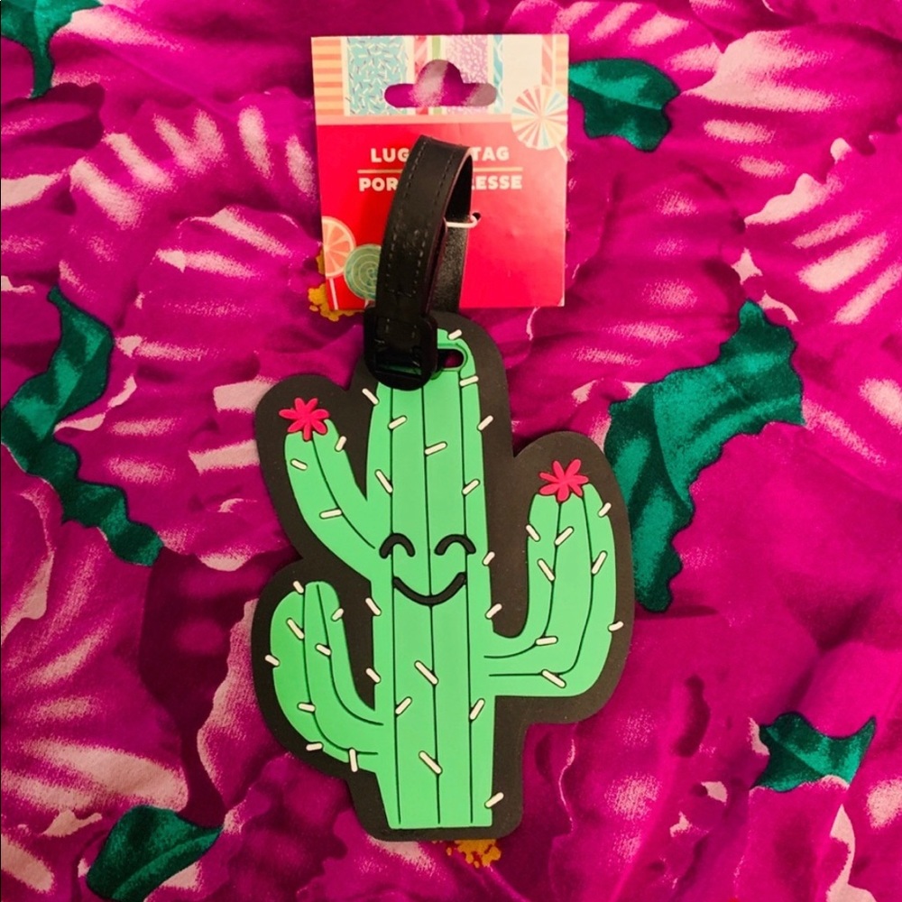 CACTUS BACKPACK / LUGGAGE TAG NWT - Picture 3 of 6